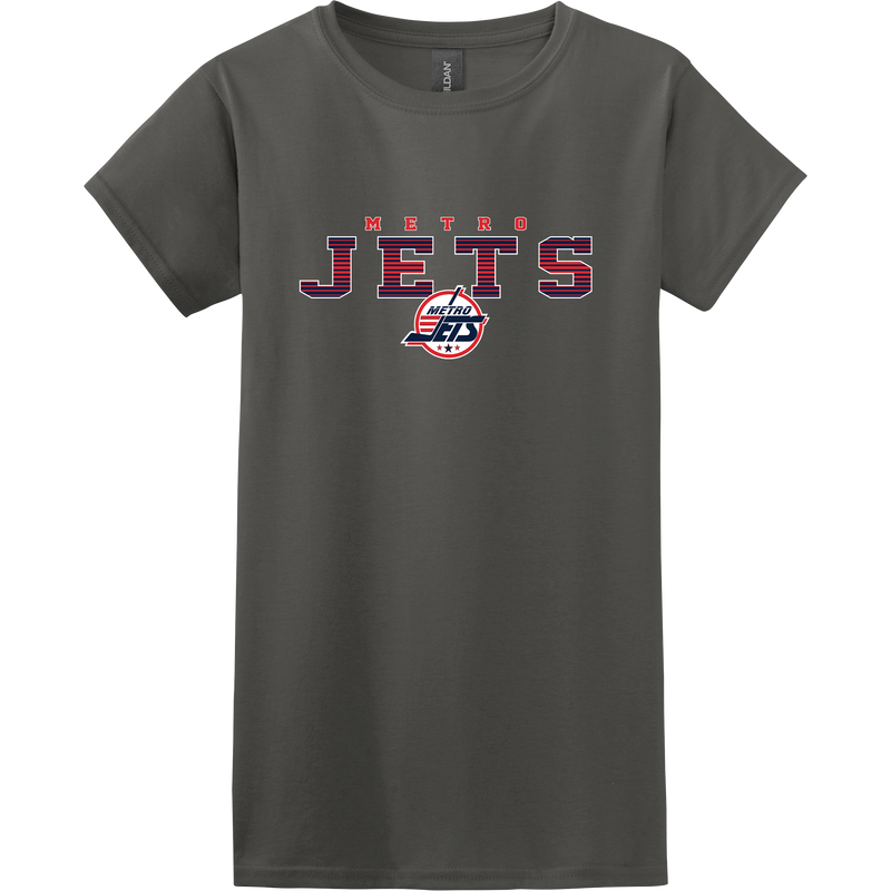 Metro Jets Softstyle Ladies T-Shirt