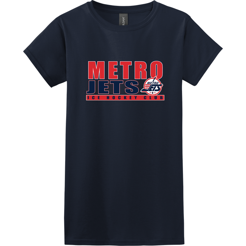 Metro Jets Softstyle Ladies T-Shirt
