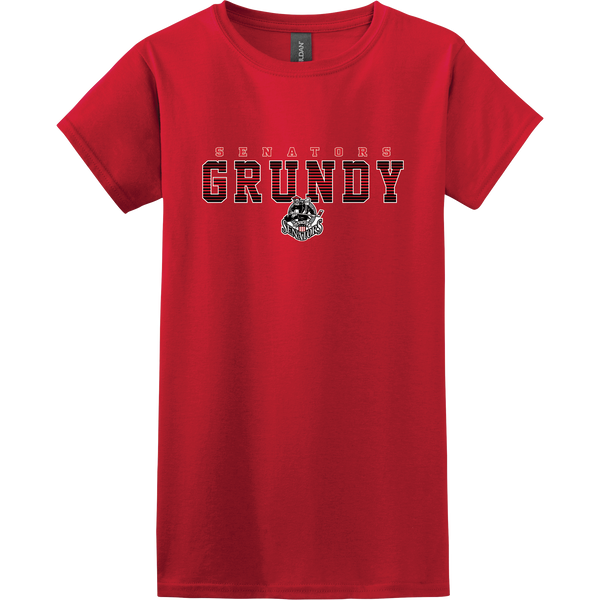 Grundy Senators Softstyle Ladies' T-Shirt