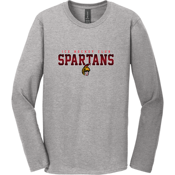 Seacoast Spartans (Ice Hockey) Softstyle Long Sleeve T-Shirt