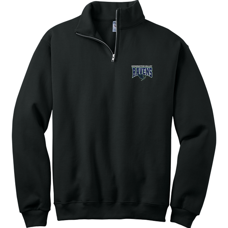 Kensington Valley Ravens NuBlend 1/4-Zip Cadet Collar Sweatshirt