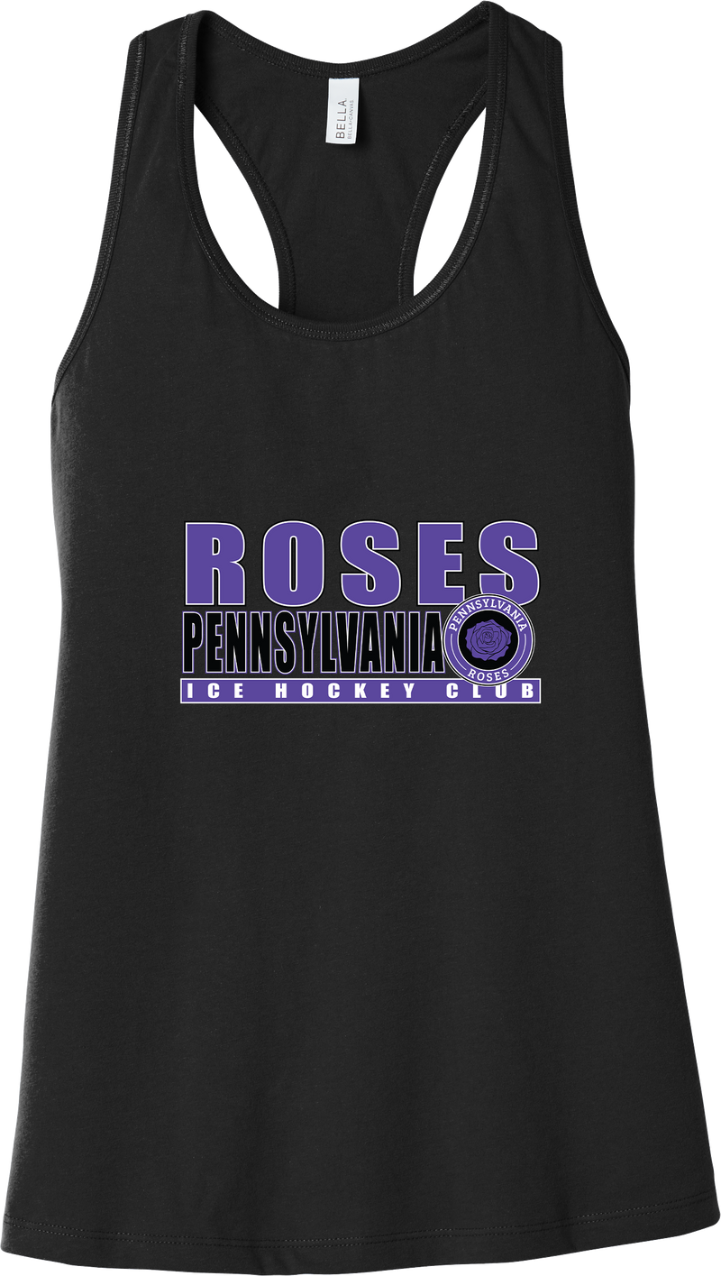 PA Roses Womens Jersey Racerback Tank