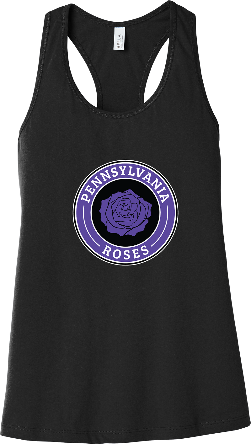 PA Roses Womens Jersey Racerback Tank