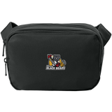 Dupage Black Bears Matte Dual-Compartment Crossbody