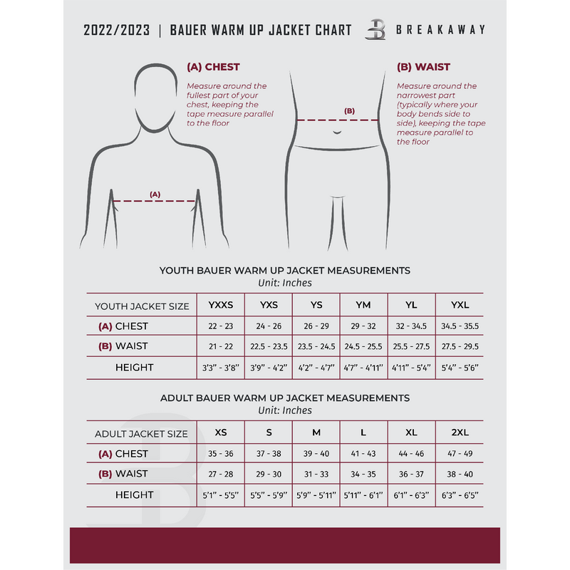 Youth Bauer S24 Lightweight Jacket (Seacoast Spartans)