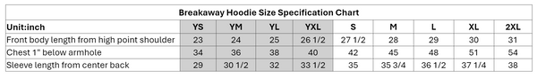 Jr. Mounties Breakaway Fall Fleece Youth Hoodie