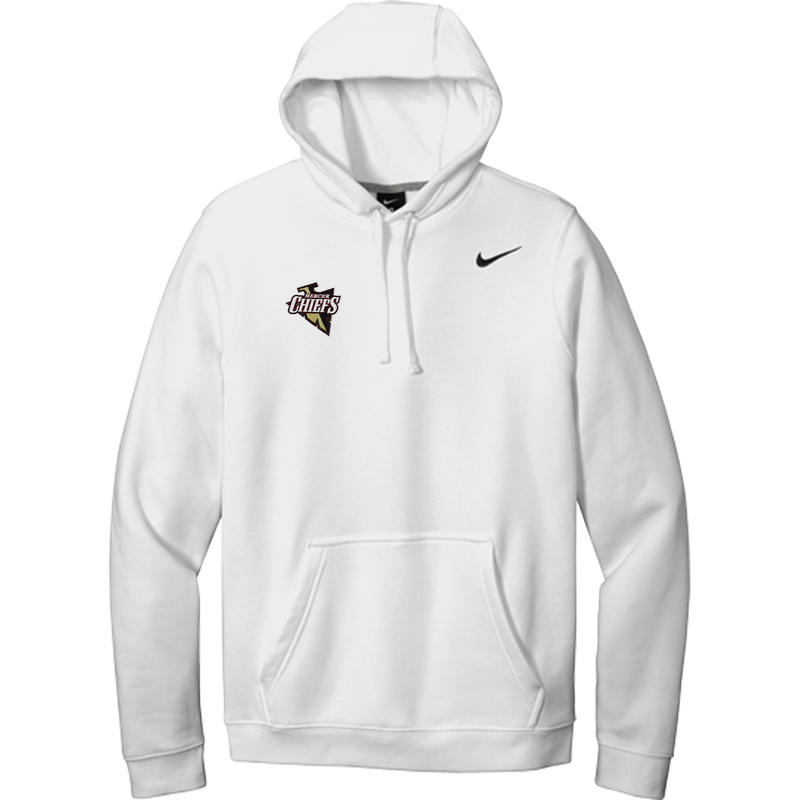 Mercer Chiefs Nike Club Fleece Pullover Hoodie