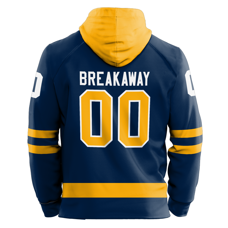 Chelsea Bulldogs Adult Sublimated Retro Hoodie