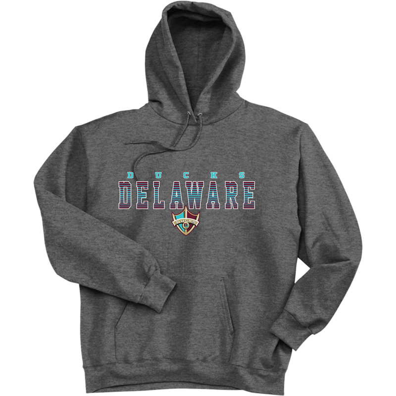 Delaware Ducks Ultimate Cotton - Pullover Hooded Sweatshirt
