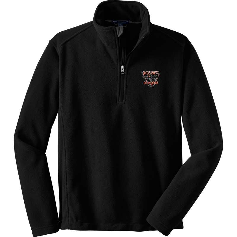 Biggby Bombers Value Fleece 1/4-Zip Pullover