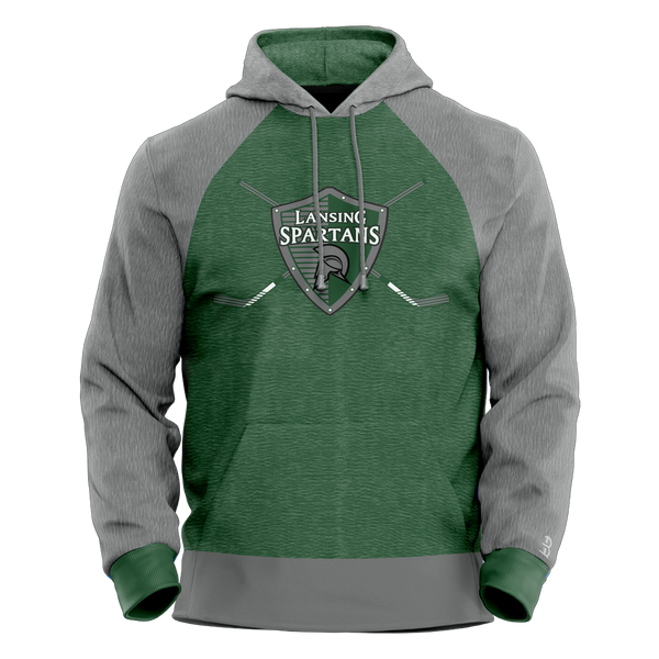 Lansing Spartans Adult Sublimated Hoodie