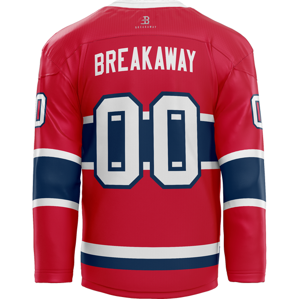 Jr. Mounties Goalie Jersey - Red - Kit