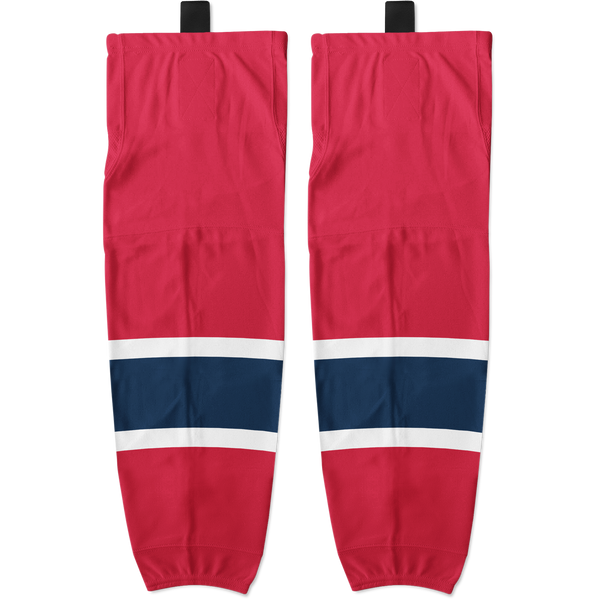 Jr. Mounties Tech Socks - Red - Kit
