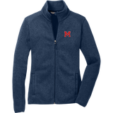 Mount St. Charles Ladies Sweater Fleece Jacket