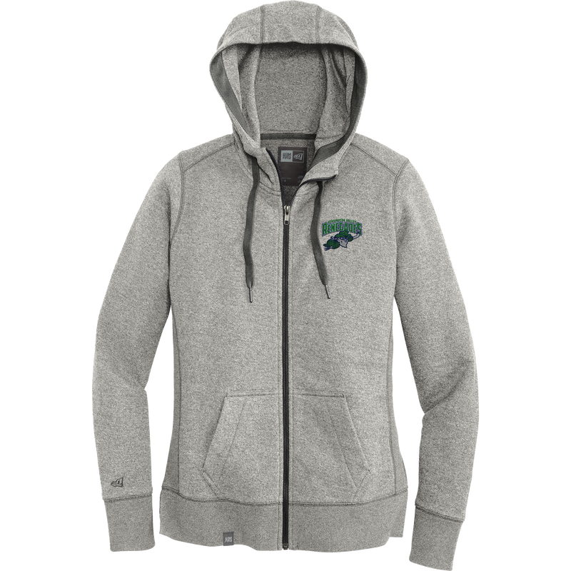 Kensington Valley Renegades New Era Ladies French Terry Full-Zip Hoodie