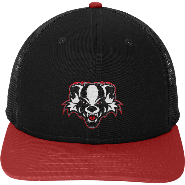 Scary Badgers New Era Snapback Low Profile Trucker Cap