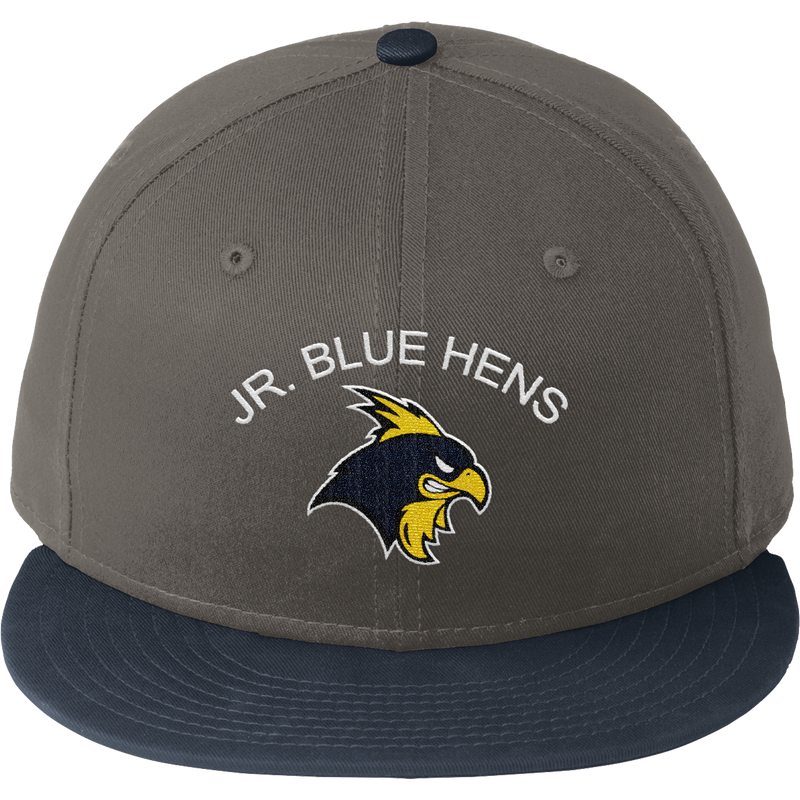 Delaware Jr. Blue Hens New Era Flat Bill Snapback Cap