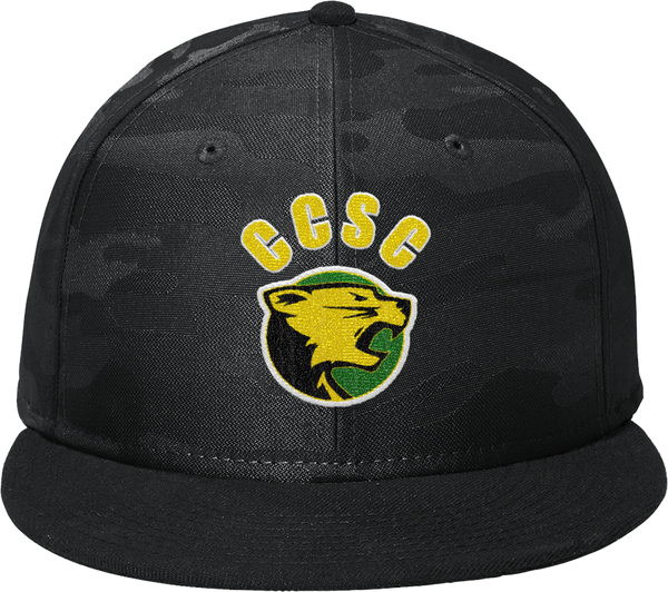 Chester County New Era Camo Flat Bill Snapback Cap