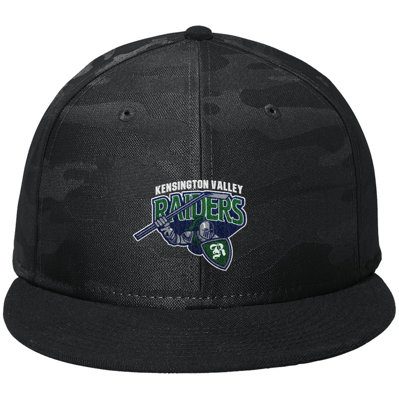 Kensington Valley Raiders New Era Camo Flat Bill Snapback Cap