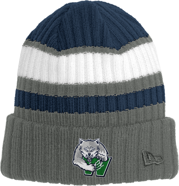 Woodbridge Wolfpack New Era Ribbed Tailgate Beanie