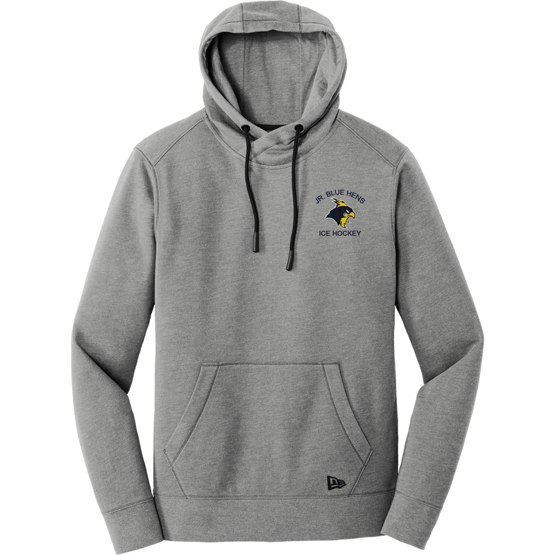 Delaware Jr. Blue Hens New Era Tri-Blend Fleece Pullover Hoodie