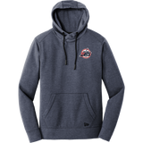 Metro Jets New Era Tri-Blend Fleece Pullover Hoodie