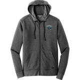 Kensington Valley Raiders New Era Tri-Blend Fleece Full-Zip Hoodie