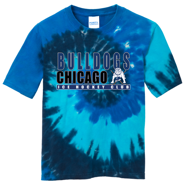 Chicago Bulldogs Youth Tie-Dye Tee