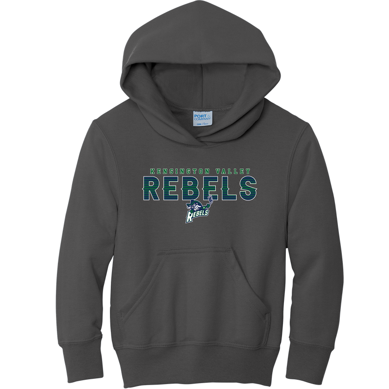 Kensington Valley Rebels Youth Core Fleece Pullover Hooded Sweatshirt