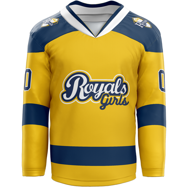 Royals Girls Adult Goalie Hybrid Jersey