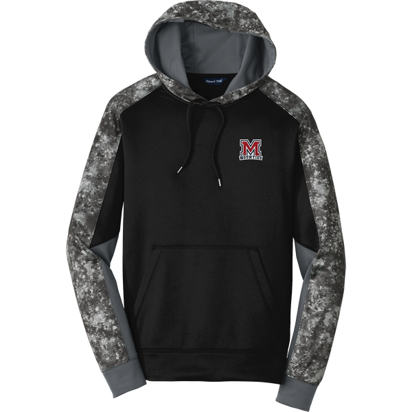 Jr. Mounties Sport-Wick Mineral Freeze Fleece Colorblock Hooded Pullover