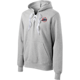 Metro Jets Lace Up Pullover Hooded Sweatshirt