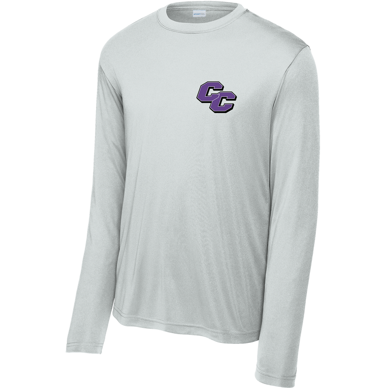 Curry College (Bleed Purple CC) Long Sleeve PosiCharge Competitor Tee