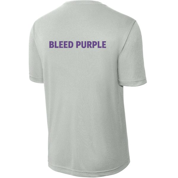 Curry College (Bleed Purple Hockey) Youth PosiCharge Competitor Tee