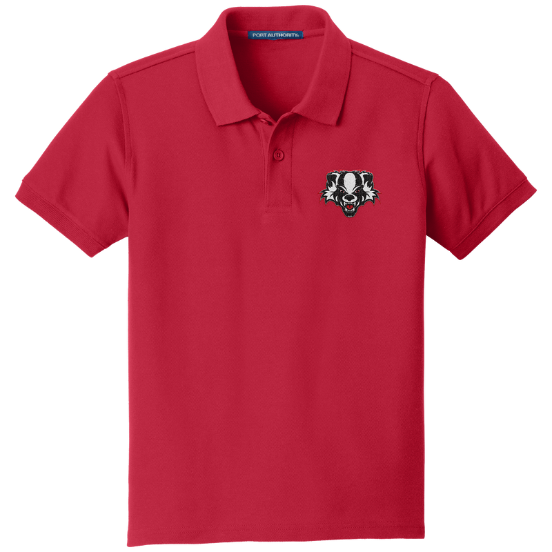 Scary Badgers Youth Core Classic Pique Polo
