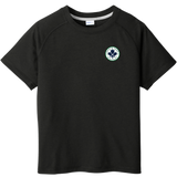 North Park Hockey Youth PosiCharge Tri-Blend Wicking Raglan Tee