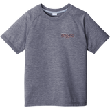 Prestige Stars Youth PosiCharge Tri-Blend Wicking Raglan Tee