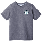 Carolina Premier Hockey Youth PosiCharge Tri-Blend Wicking Raglan Tee